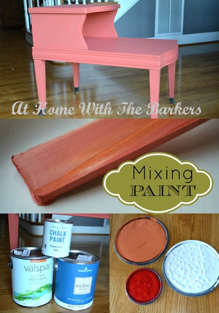 Mixing Your Own Paint Color