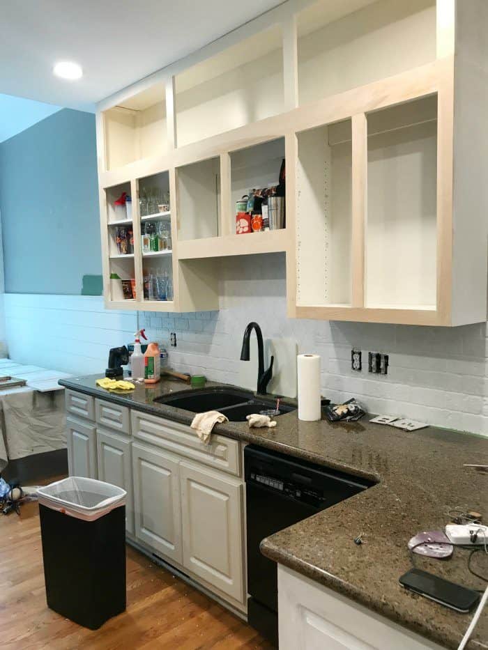 Painted Kitchen Cabinets Tutorial At Home With The Barkers