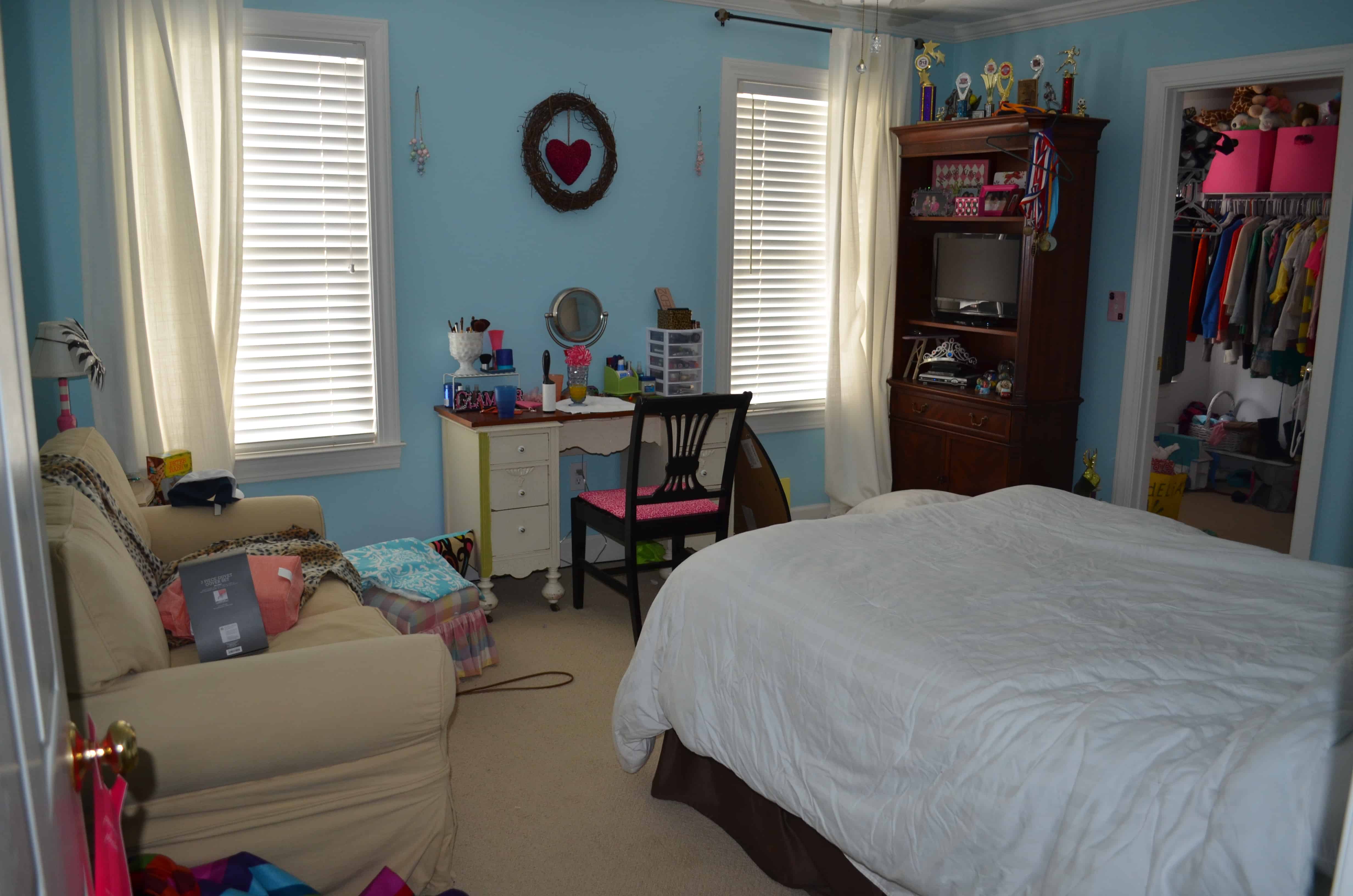 White Bedroom Makeover - At Home With The Barkers