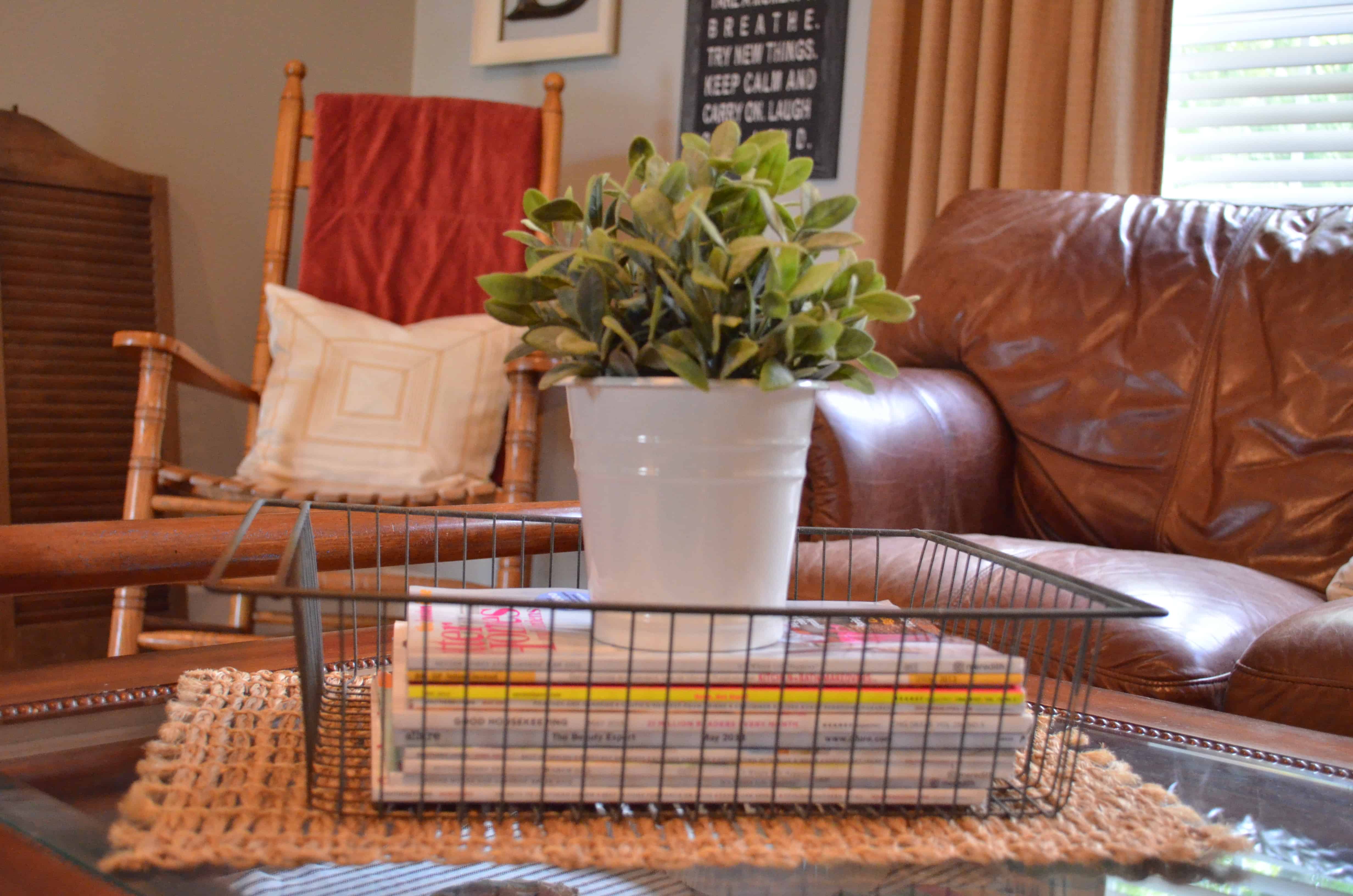 Family Room Coffee Table At Home With The Barkers