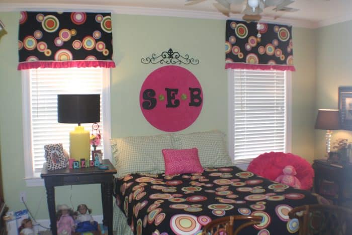 Sarah Beth's room before