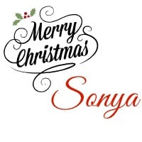 Merry Christmas Sonya