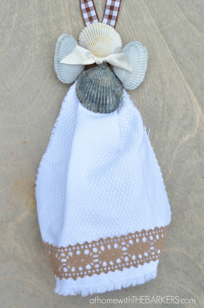 Sea Shell Angel Ornaments-At Home with The Barkers