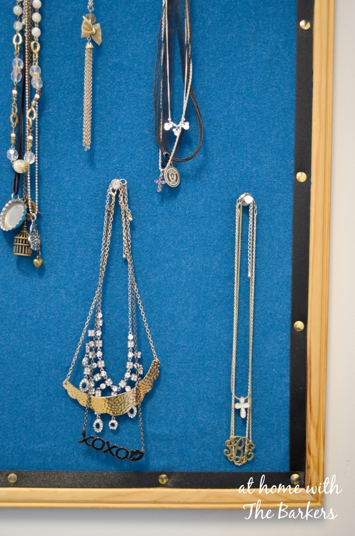 DIY Jewelry Organizer