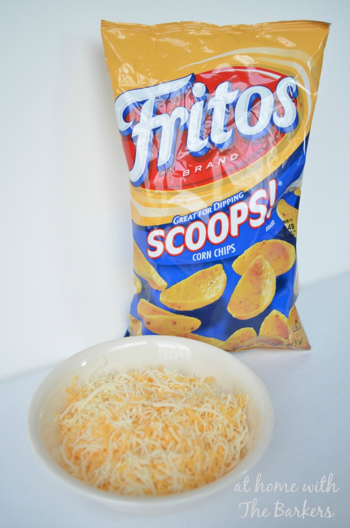 Taco Soup Chips and Cheese