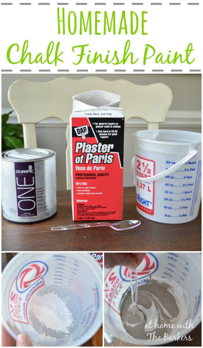 Homemade plaster of Paris powder