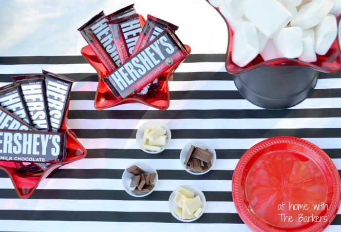 S'more Dessert Bar-Chocolate-Marshmallows #showusyourmess #pmedia #ad