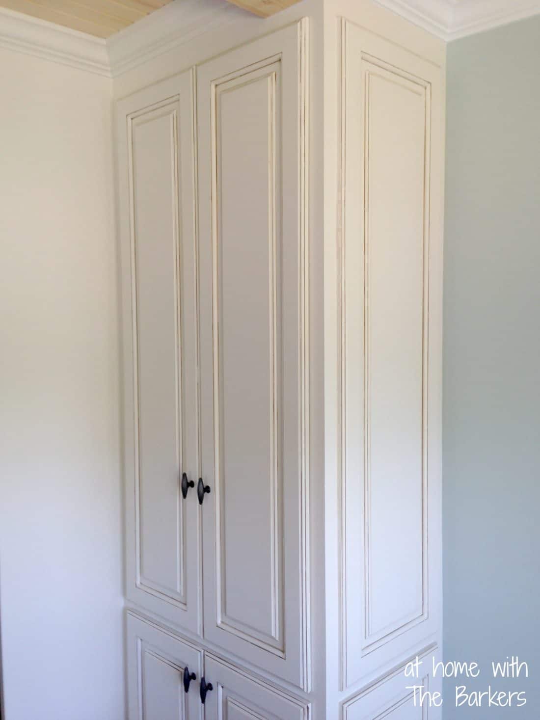 Glazed Kitchen Cabinets Pantry Doors 1100x1467 