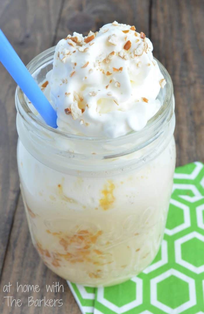 Salted Caramel Crunch Milkshake-Fresh and Delicious Summer Treat