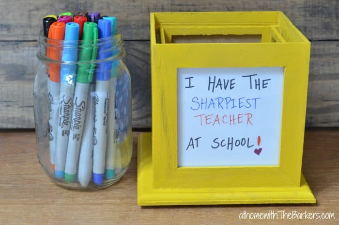 Back to School Sharpie Teacher Gift