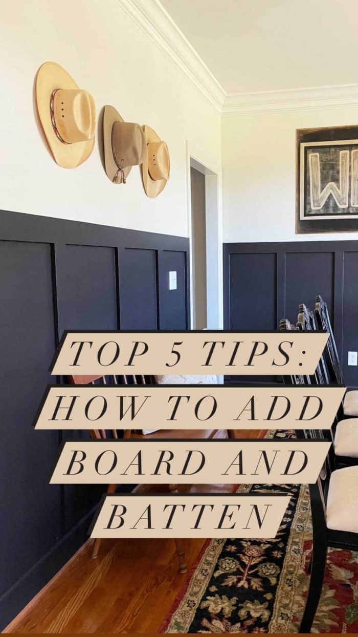 How to DIY Board and Batten