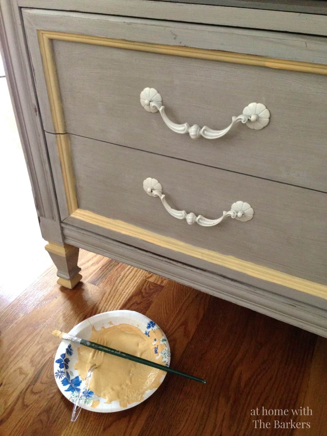 TV Stand Makeover At Home with The Barkers