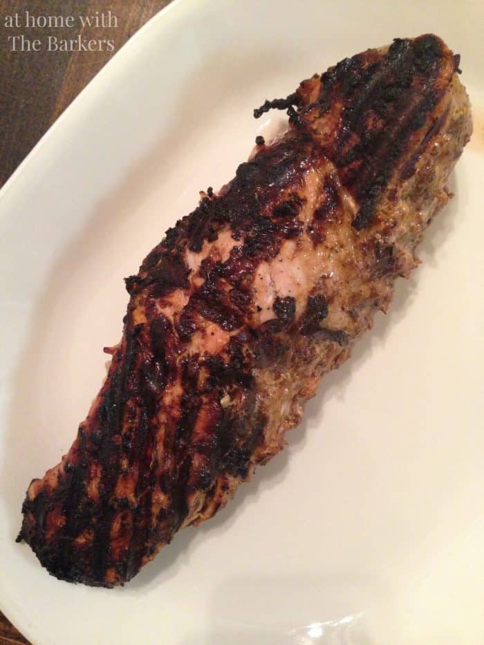 Grilled pork tenderloin 