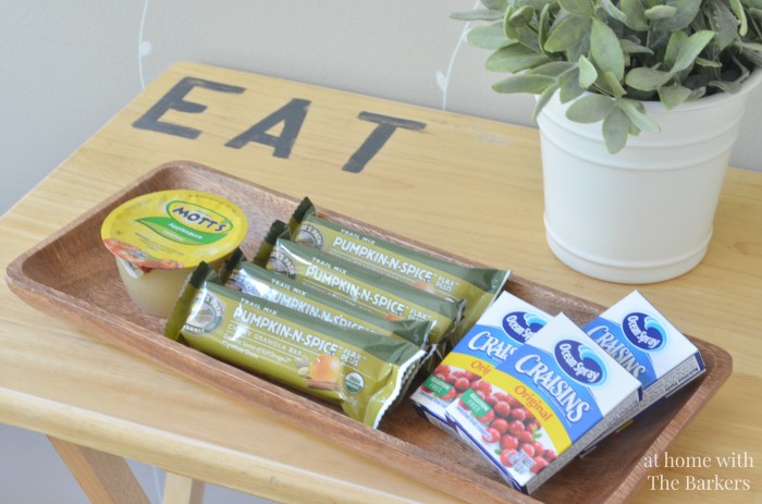 TV Tray Makeover-Snack Table