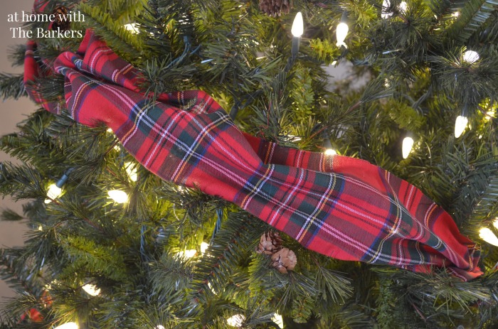 Christmas Tree Garland- Marshalls Tablecloth