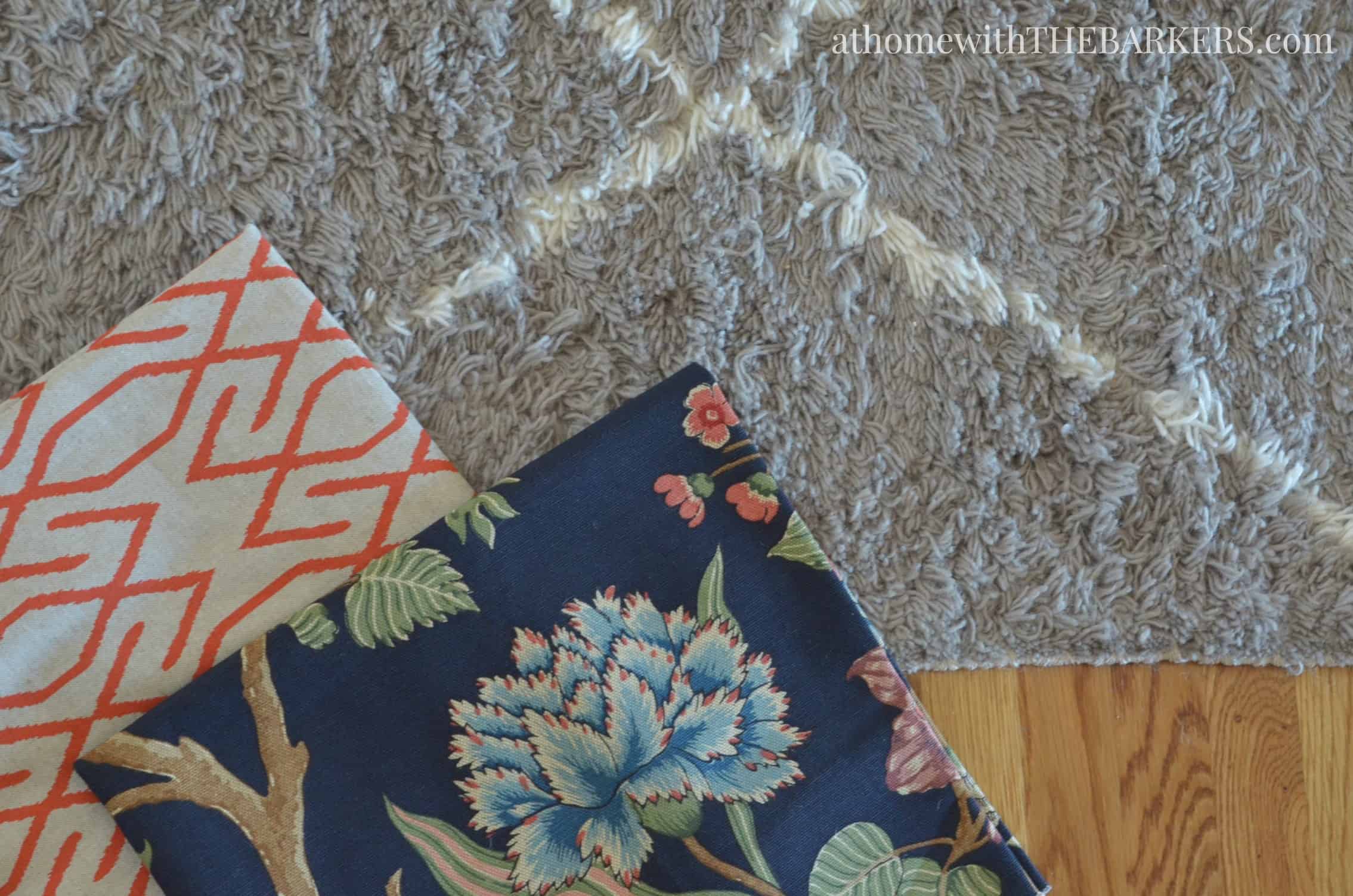 Living Room Rug Update- At Home with The Barkers