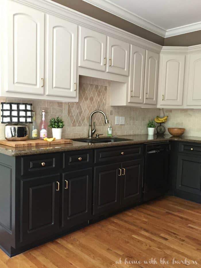 Countertop Corner Cupboard, Rustic Black, Farmhouse Kitchen Decor