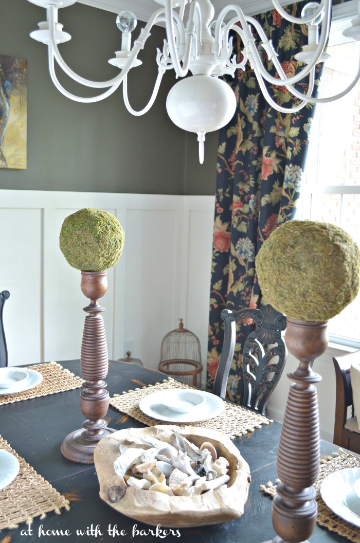 Summer Decor in the Dining Room