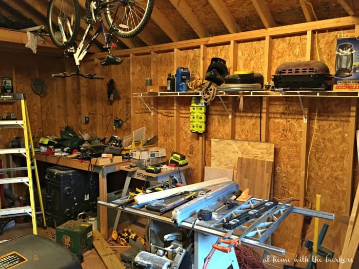 Cluttered Shed