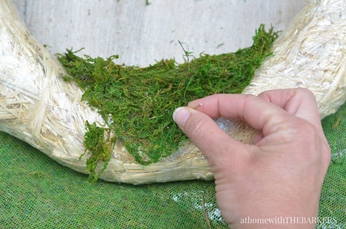 Natural Fall Wreath from At Home with The Barkers