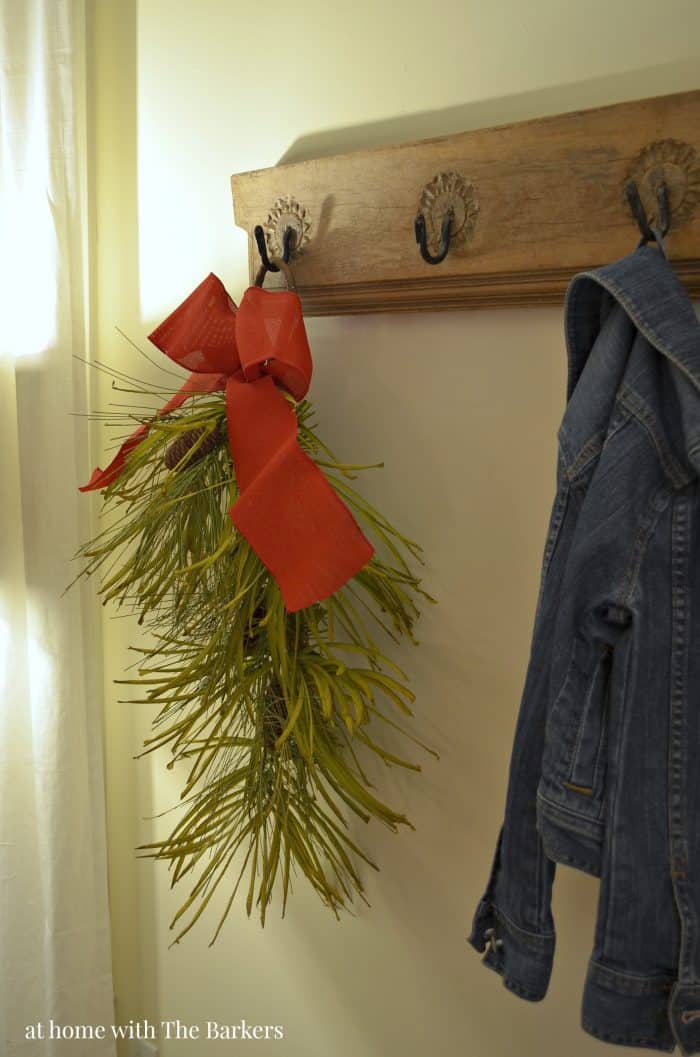 Christmas Decor with Swag Garland