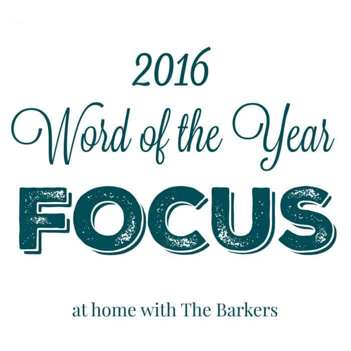 Focus 2016 Word of the Year