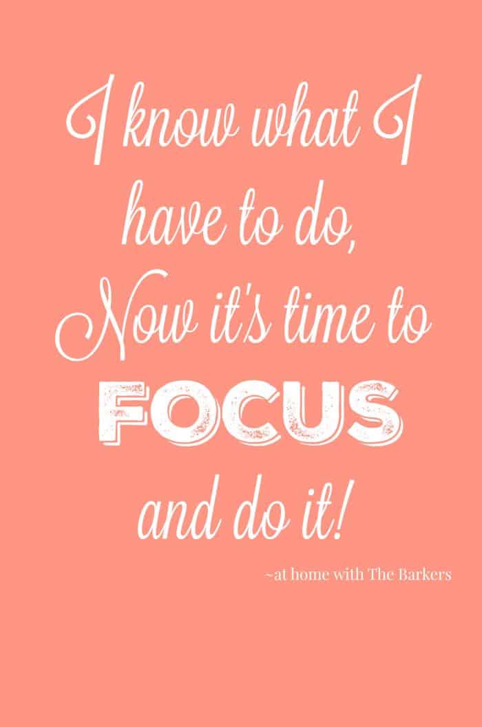 Focus Quote - Word of the Year