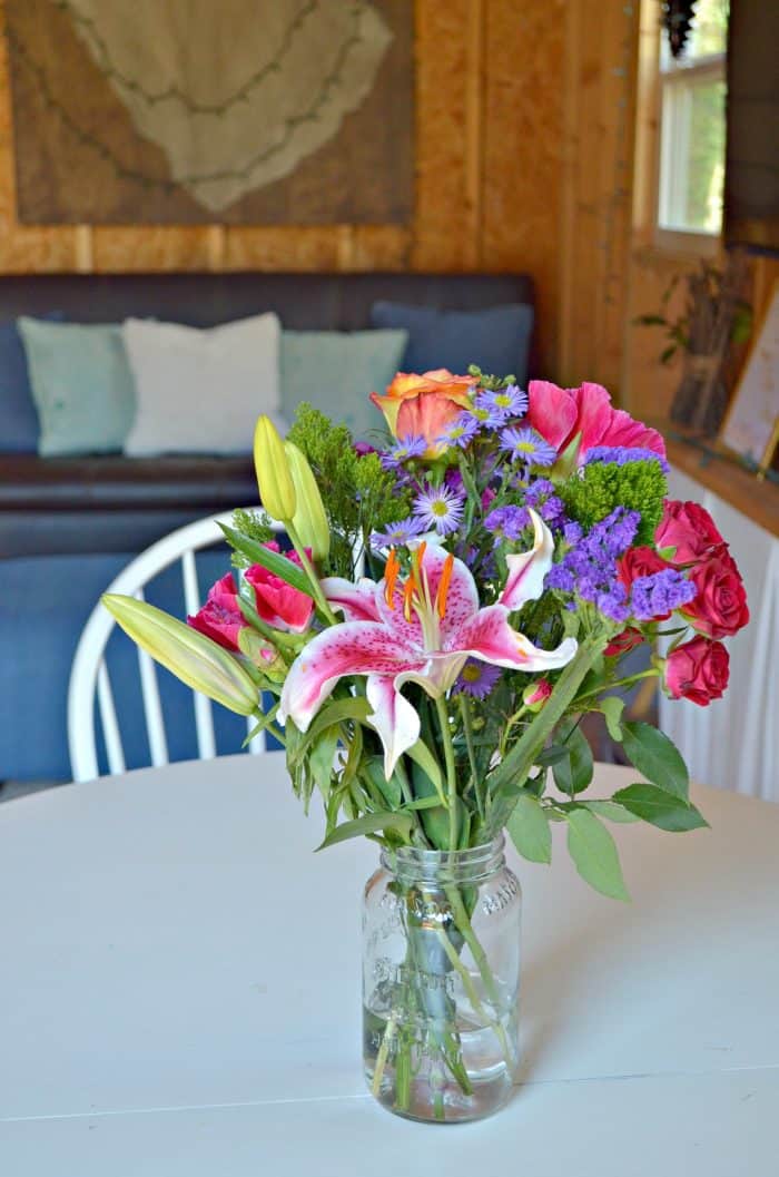 Fresh Flowers for budget friendly birthday party ideas