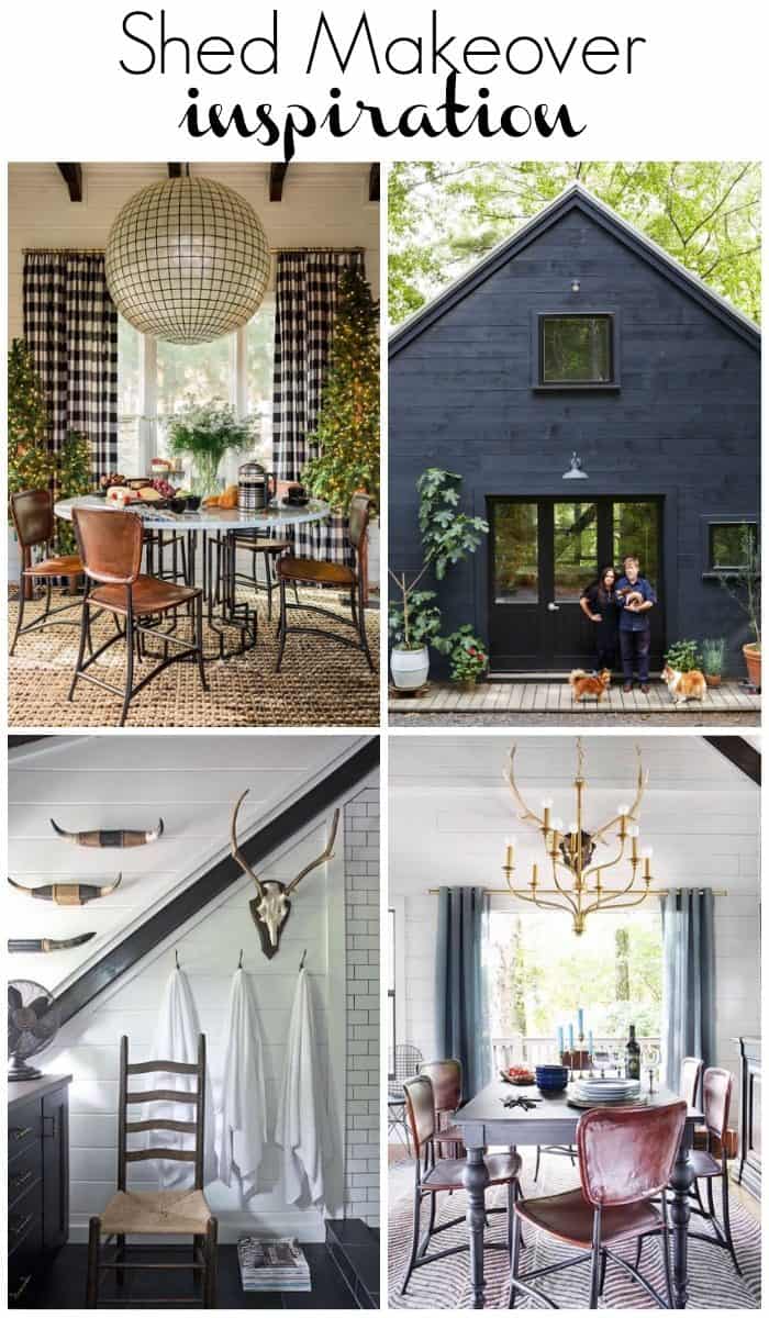 One Room Challenge Shed inspiration Spring 2016 / athomewiththebarkers.com