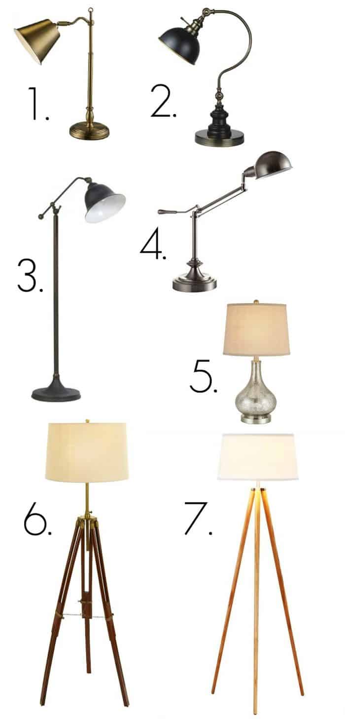 Budget Friendly lamps inspired by Fixer Upper