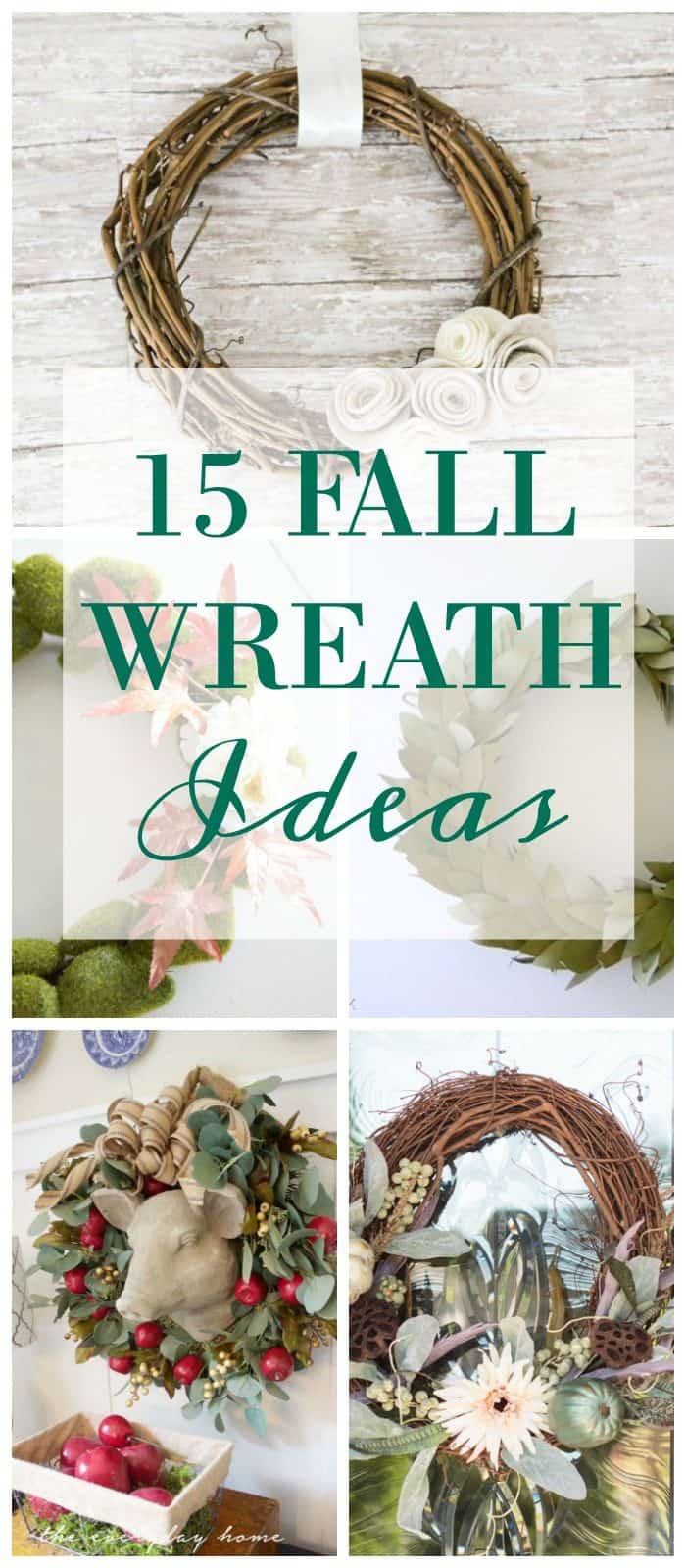 15 Fall Wreath Ideas