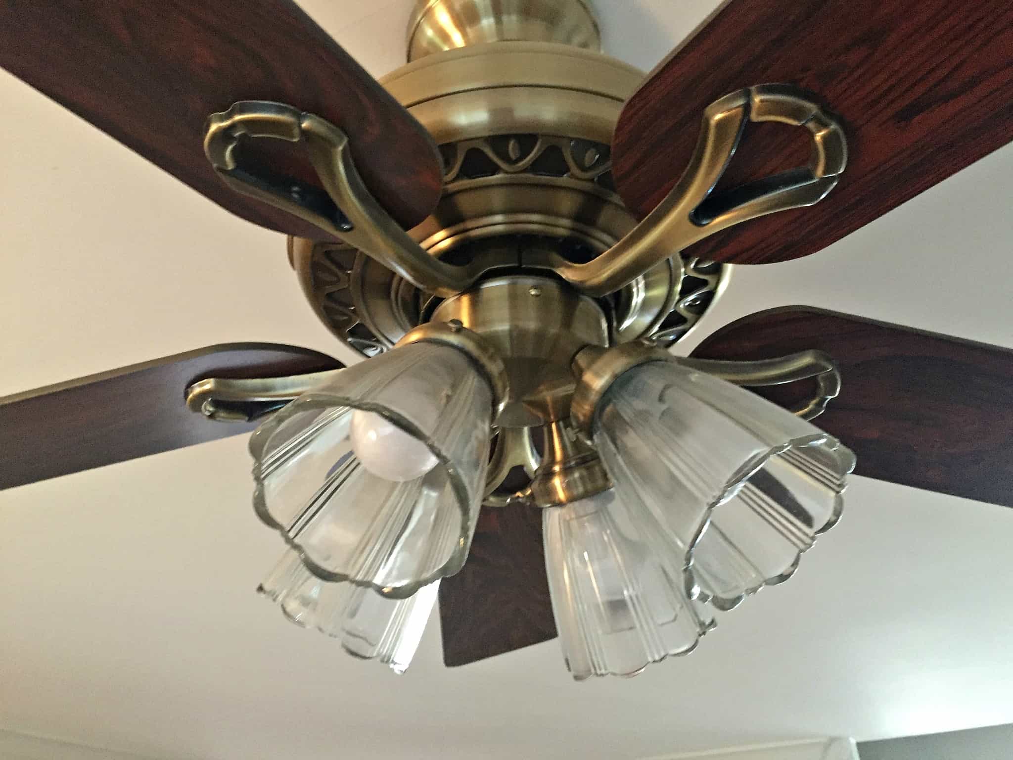 Ceiling Fan Update - At Home With The Barkers