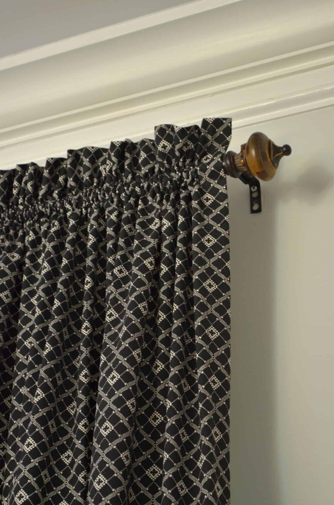 Easy Sew Curtains - At Home With The Barkers