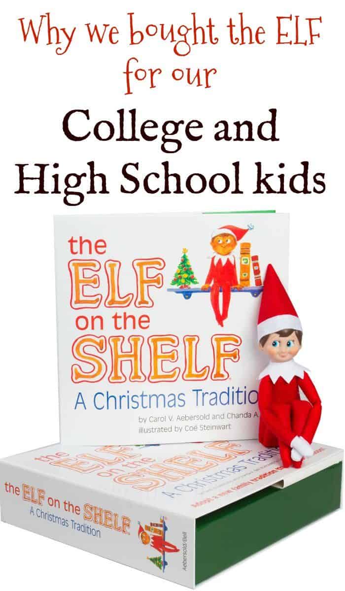 Elf on the Shelf for College and High Schoolers