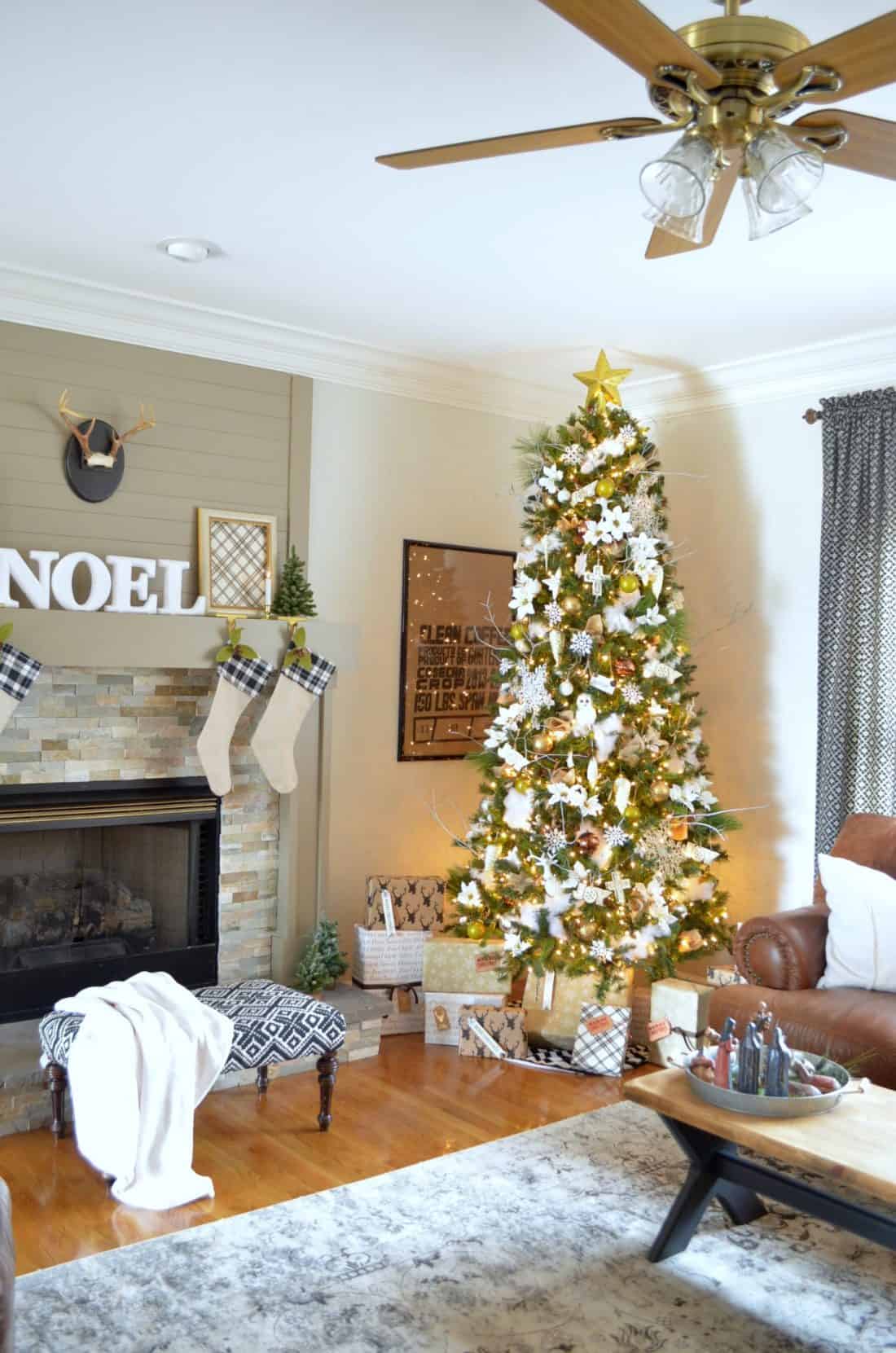 Neutral Christmas Decor - At Home With The Barkers