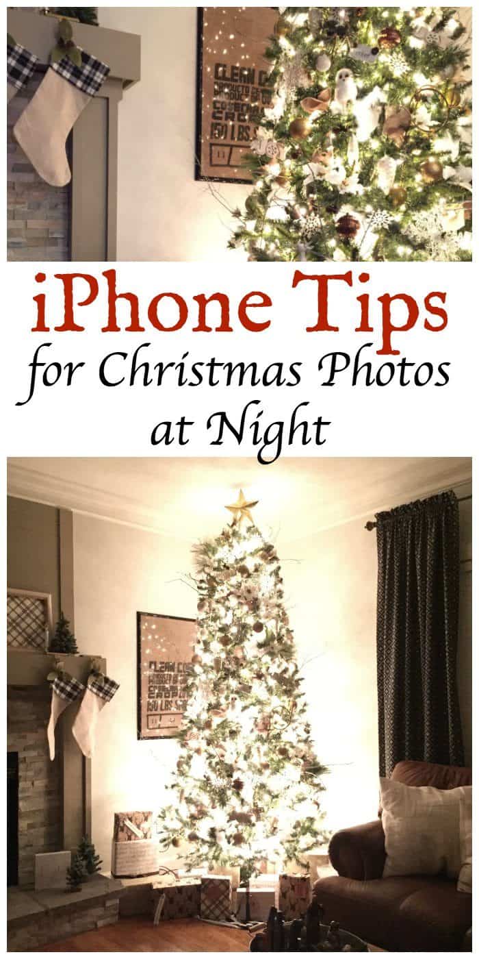 iPhone Tips for Christmas Photos at Night