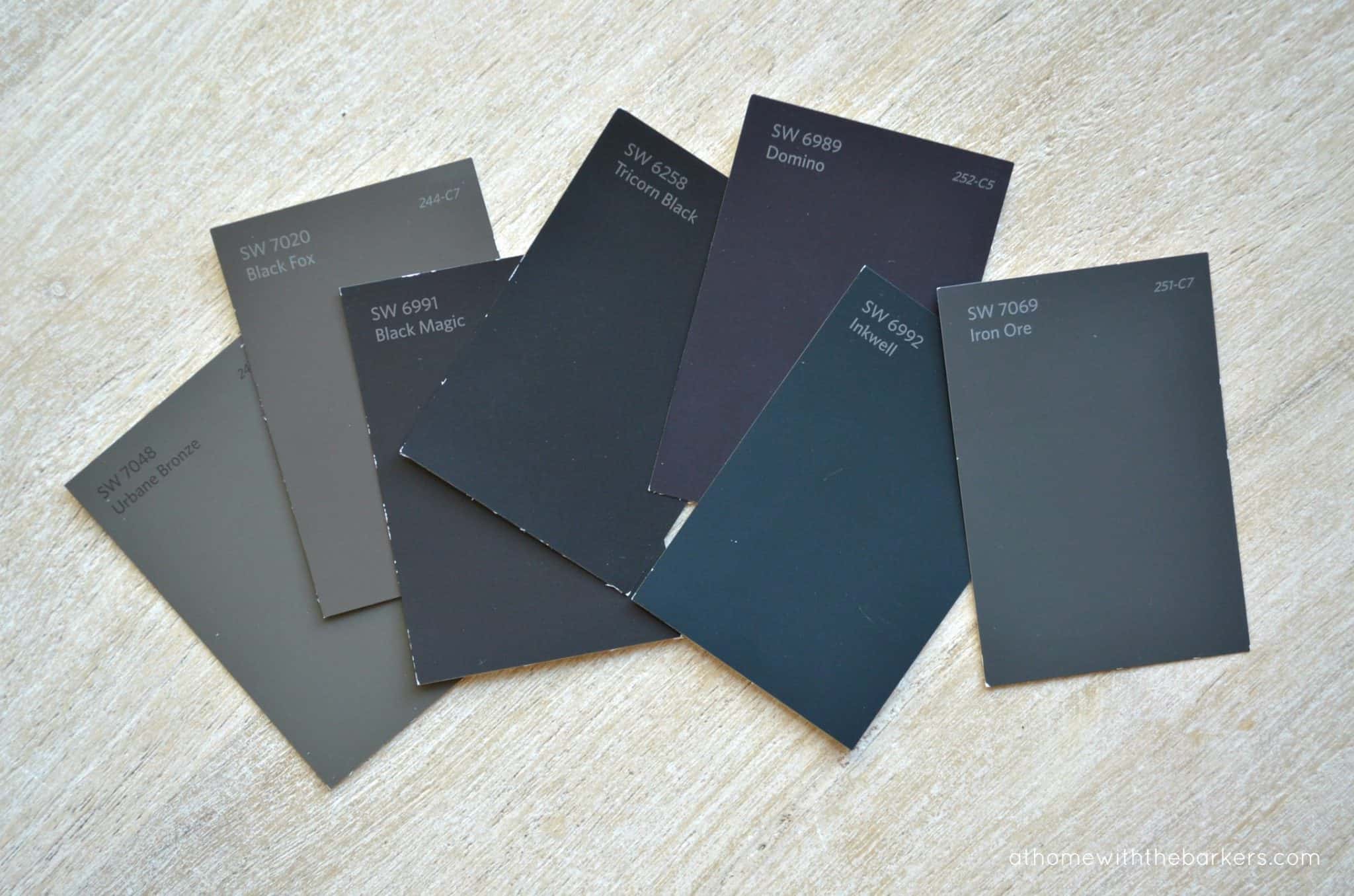 Best Black Paint Colors by Sherwin Williams At Home With The Barkers