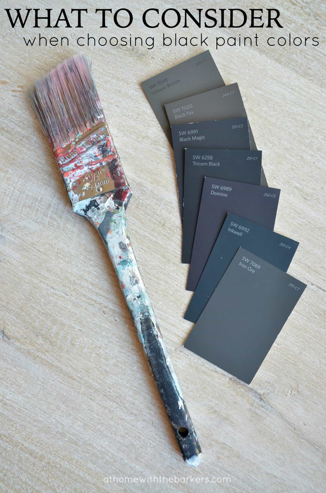 Best Black Paint Colors At Home With The Barkers
