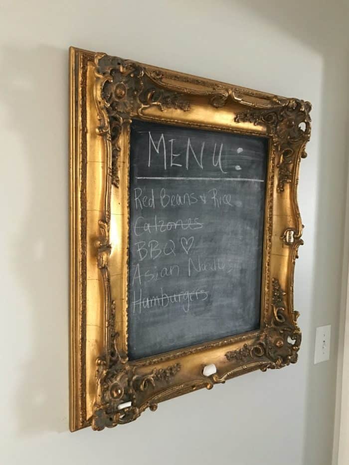 Meal Planning Menu Board Strategy