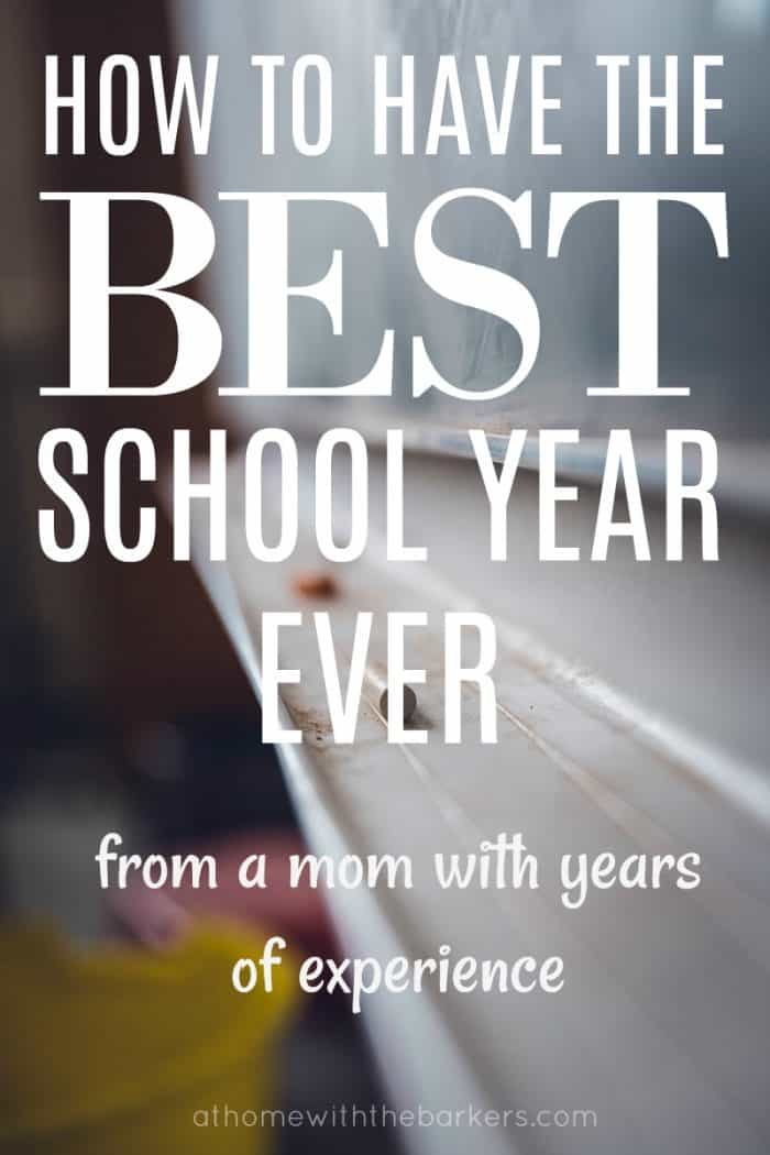 How to have the best school year ever