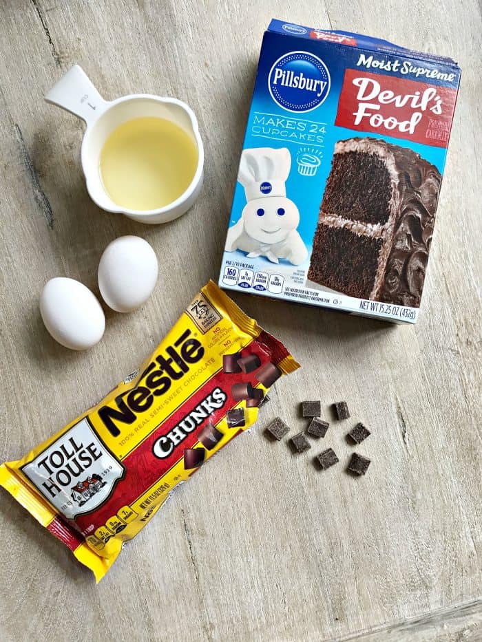 Devil's Food Cake Mix Cookies