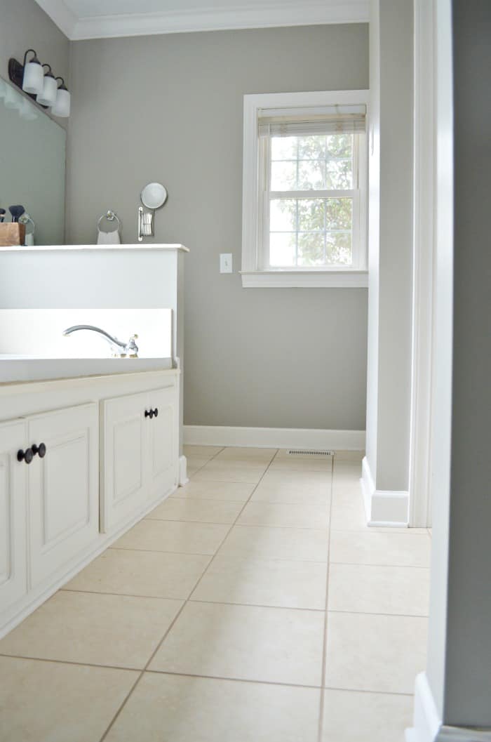 Simple cleaning habit to keeping tile floors looking great.