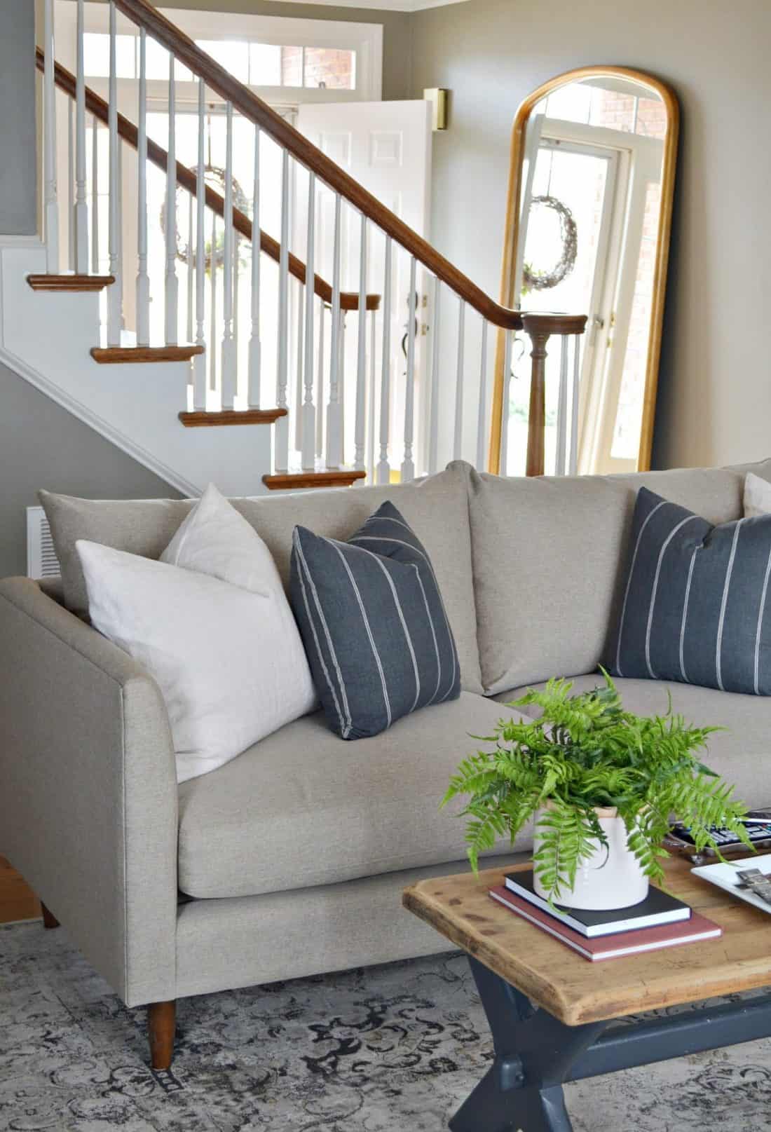 Living Room Makeover with Bassett Furniture