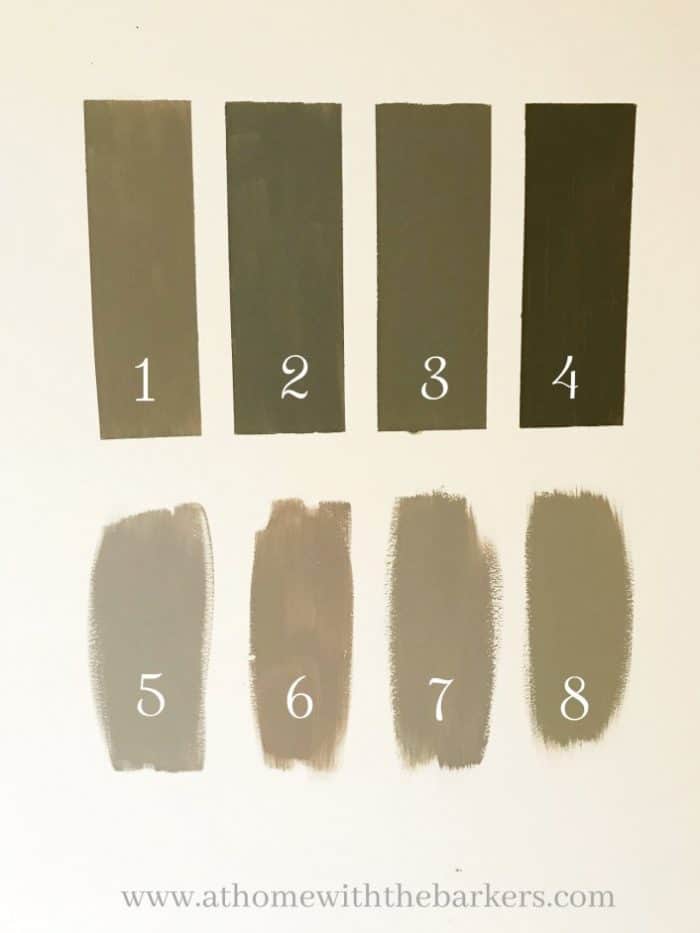 Living Room Paint Samples