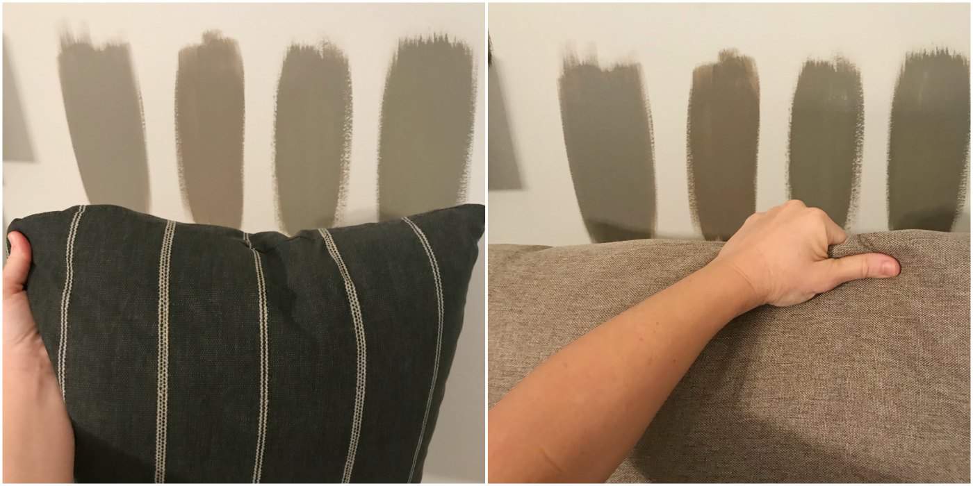 How to test paint samples on a wall At Home With The Barkers