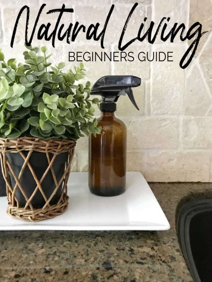Beginners guide to natural living with clean and safe products