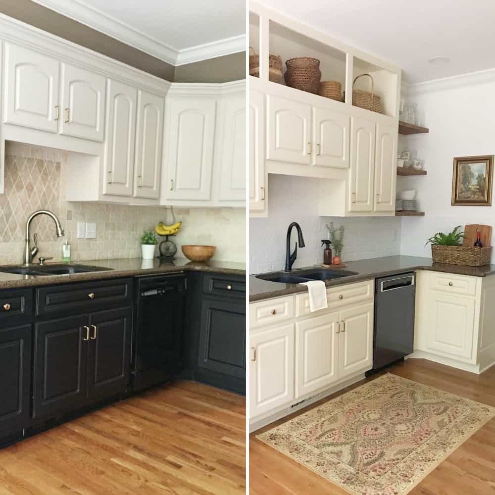 Kitchen Cabinet Facelift - At Home With The Barkers