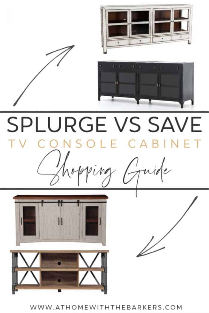 TV Console Cabinet Shopping Guide