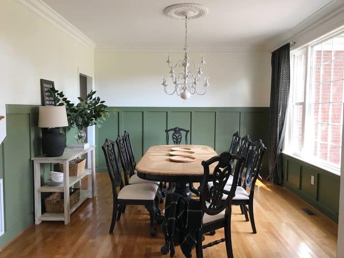 the green dining room