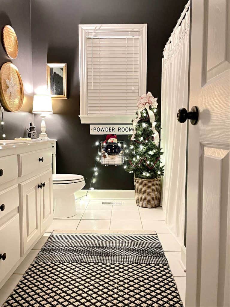Kitchen and Bath Christmas Tour - At Home With The Barkers